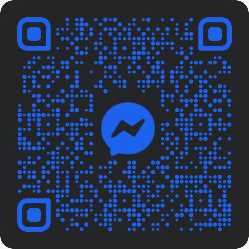 QR code to join the Highpoint Oaks Facebook Community Messenger